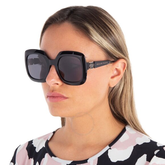 NEW SUNGLASSES PHILIPP PLEIN SPP065S 0700 - Picture 1 of 3